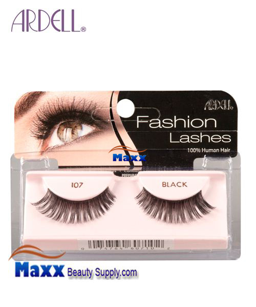 12 Package - Ardell Fashion Lashes Eye Lashes 107 - Black